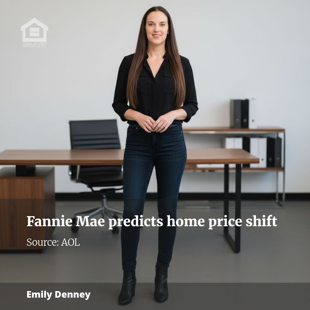 Fannie Mae predicts home price shift