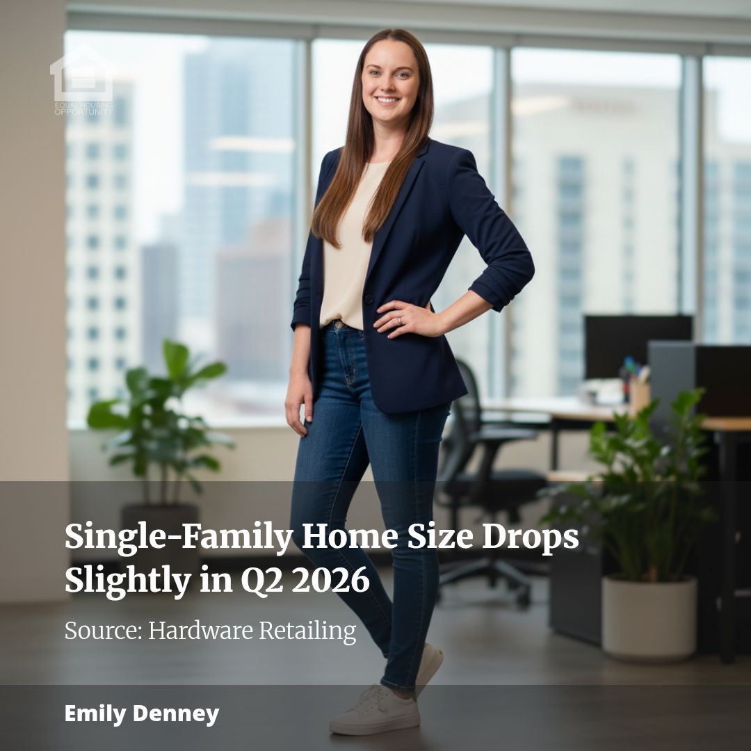 Single-Family Home Size Drops Slightly in Q2 2026
